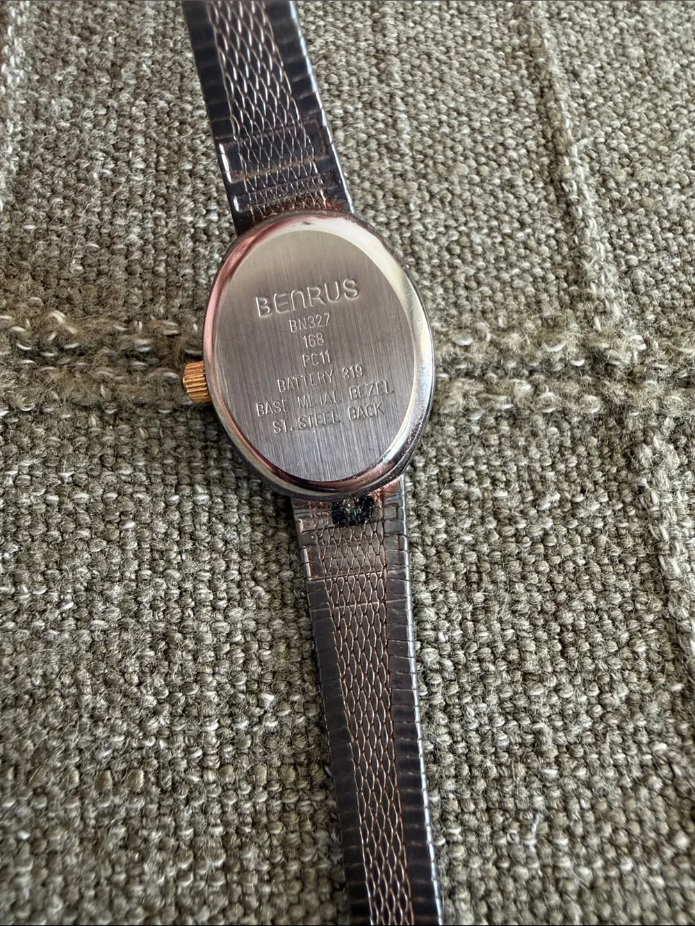 Vintage Benrus BN327 two tone watch